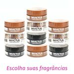 Kit "10" Pomada Modeladora Invictus Look 120g ou Ricco Barber 150g