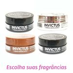 Kit "4" Pomada Modeladora Invictus Look 120g ou Ricco Barber 150g