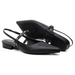 Slingback Violanta Jade Preto