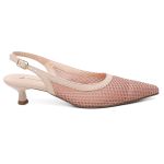 Slingback Violanta Cristal Amendoa