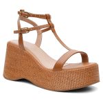 Sandália Violanta Couro Nati Caramelo