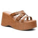 Tamanco Violanta Couro Eva Caramelo