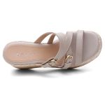 Tamanco Violanta Couro Eva Cinza