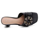 Tamanco Violanta Couro Gigi Preto