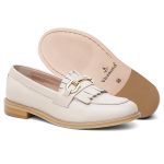 Mocassim Violanta Cleo Off White