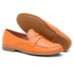 Mocassim Violanta Mila Laranja