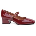 Mocassim salto bloco Lorena Marsala