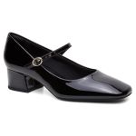 Mocassim salto bloco Lorena Preto