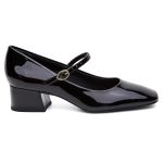Mocassim salto bloco Lorena Preto