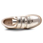 Tênis Velcro Sofia Ouro Light 