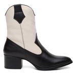 Bota Violanta Western Texana Preto