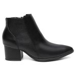 Bota Couro Violanta Gaia Preto