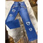 Calça Infantil Bordada