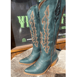 Bota Super Alta - Celeste