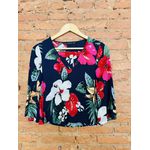 BLUSA FLORAL ZARA P