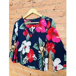 BLUSA FLORAL ZARA P