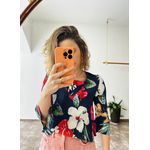 BLUSA FLORAL ZARA P