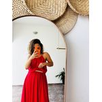 VESTIDO ROSA LONGO M