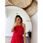VESTIDO ROSA LONGO M