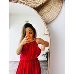 VESTIDO ROSA LONGO M