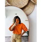 BLUSA LARANJA MORENA ROSA G