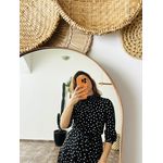 VESTIDO POÁ GOLA ALTA 36 AO 40