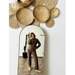 CONJUNTO MARROM FLEECE M