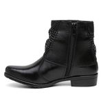 BOTA COTURNO FEMININO VITIELLO PRETO