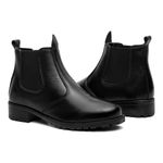 BOTINA CHELSEA FEMININA VITIELLO PRETO