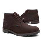 BOTA COTURNO MASCULINO VITIELLO CAFÉ