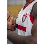 Regata Masculina Basquete Jogo 2 Vitória Branco Volt 