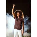 Camisa Feminina Consciência Negra Vitoria Marrom e Preta Volt