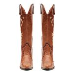 Bota Western Feminina 2 em 1 - Firenze Havana | Nobuck Havana - Vimar Boots - 10218-A-VR