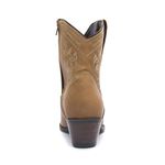 Bota Feminina 2 em 1 - Dallas Bambu - Western - Bico Fino - Cano Curto - Solado Genova - Vimar Boots - 11142-A-VR-PL002