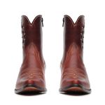 Bota Western Feminina - Fóssil Sella | Craquelé Bronze - Génova Café - Vimar Boots - 11177-D-VR