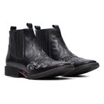 Botina Feminina - Mustang Preto - Freedom Flex - Vimar Boots - 12136-A-VR