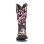 Bota Feminina - Café Glitter Pink - Vimar Boots - 13090-A-VR