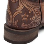 Bota Feminina - Couro Gravado em Estrelas / Castanho - Nevada - Vimar Boots - 13134-B-VR