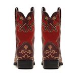 Bota Feminina - Dallas Bordô | Fóssil Caseinado Red - VTS - Vimar Boots - 13141-A-VR