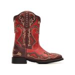 Bota Feminina - Dallas Bordô | Fóssil Caseinado Red - VTS - Vimar Boots - 13141-A-VR