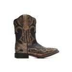 Bota Feminina - Fóssil Flex Ouro Light | Preto - Freedom Flex - Vimar Boots - 13141-C-VR