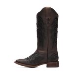 Bota Feminina - Dallas Brown / Glitter Preto - Vimar Boots - 13145-C-VR