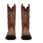 Bota Feminina - Dallas Bambu / Glitter Maxxi Ouro - Freedom Flex - Vimar Boots - 13146-A-VR
