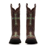 Bota Feminina - Dallas Castor | Azul Dourado - Freedom Flex - Vimar Boots - 13151-C-VR