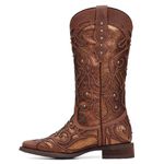 Bota Feminina - Dallas Castor / Resinado Bronze - Nevada - Vimar Boots - 13163-A-VR