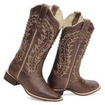 Bota Feminina - Dallas Brown - Nevada - Vimar Boots - 13174-C-VR