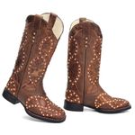 Bota Feminina - Dallas Castor / Resinado Bronze - VTS - Vimar Boots - 13177-D-VR