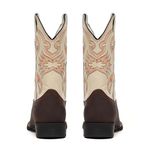 Bota Masculina - Crazy Horse Café | Marfim - Texas B - Bulls Horse - 50028-A-BU