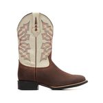 Bota Masculina - Crazy Horse Café | Marfim - Texas B - Bulls Horse - 50031-B-BU