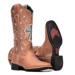 Bota Feminina - Dallas Bambu - VTS - Bulls Horse - 53001-A-BU